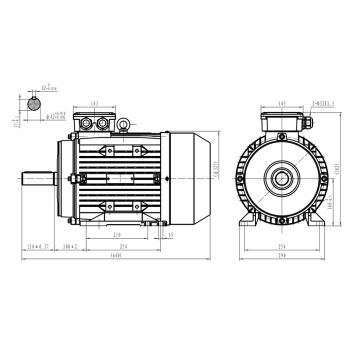 Silnik elektryczny 11,0kW 1400 obr/min. 160 B3